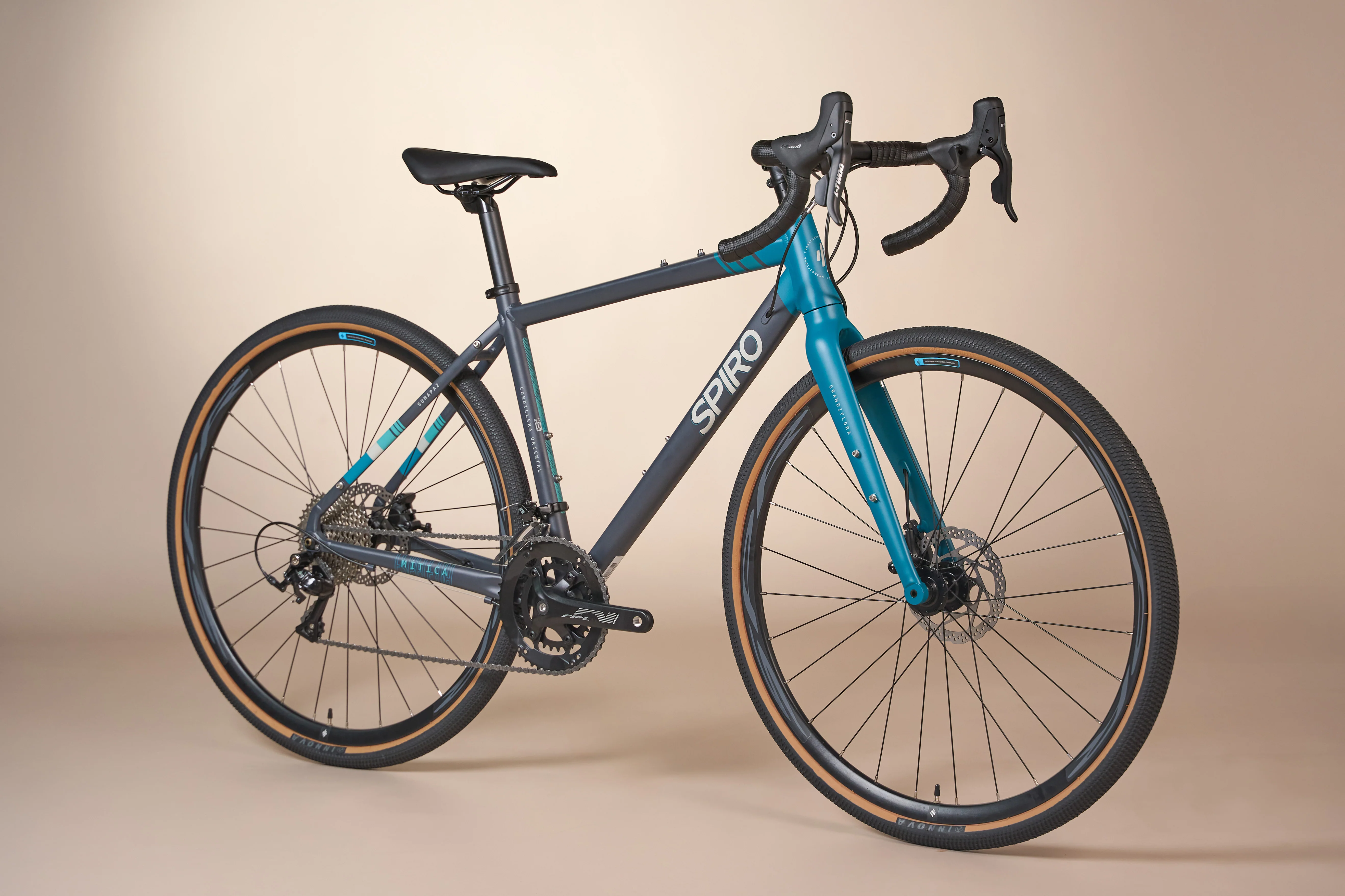 Bicicleta de gravel MÍTICA en aluminio 2x9 vel. - Image 3