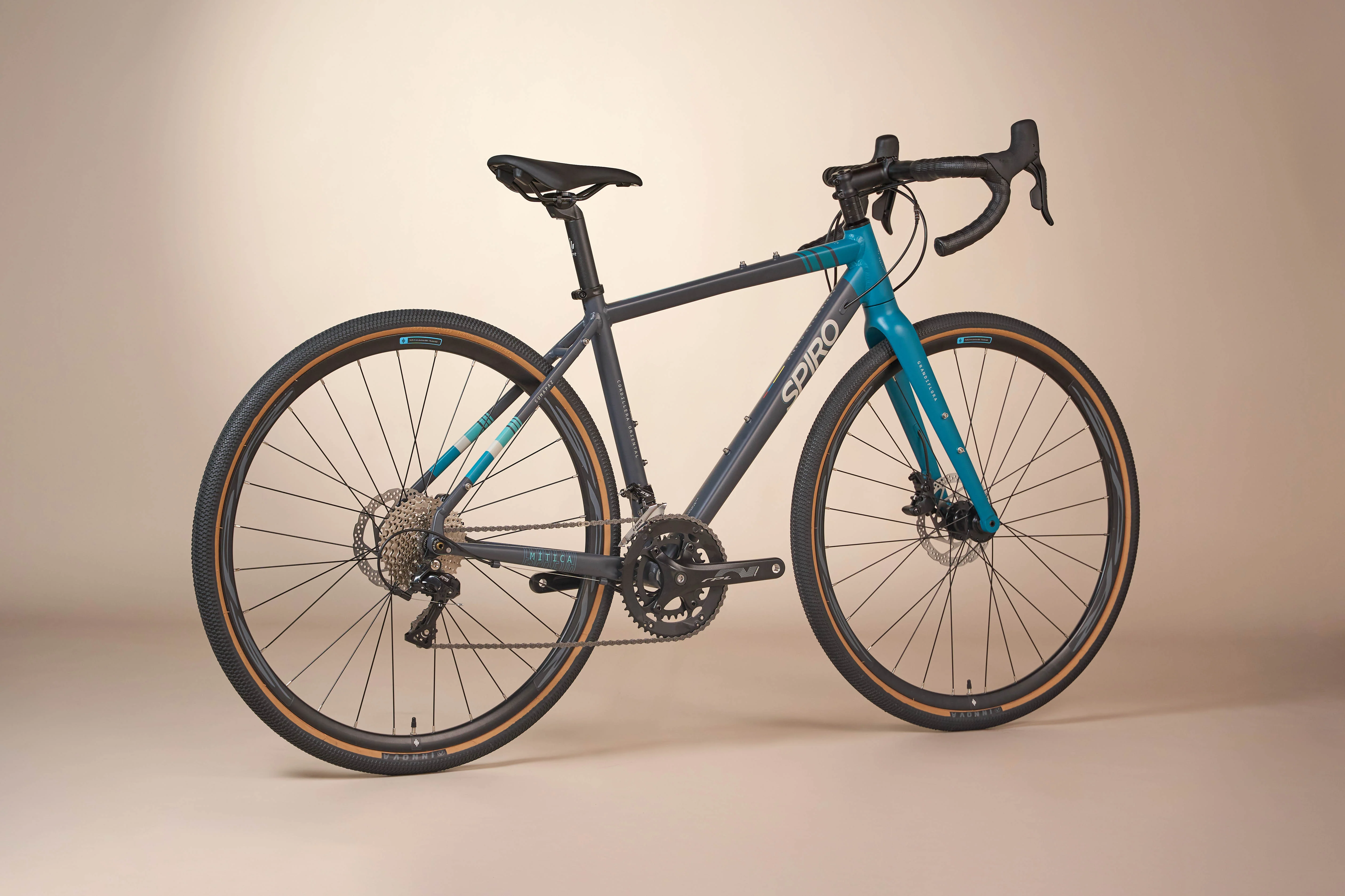 Bicicleta de gravel MÍTICA en aluminio 2x9 vel. - Image 5