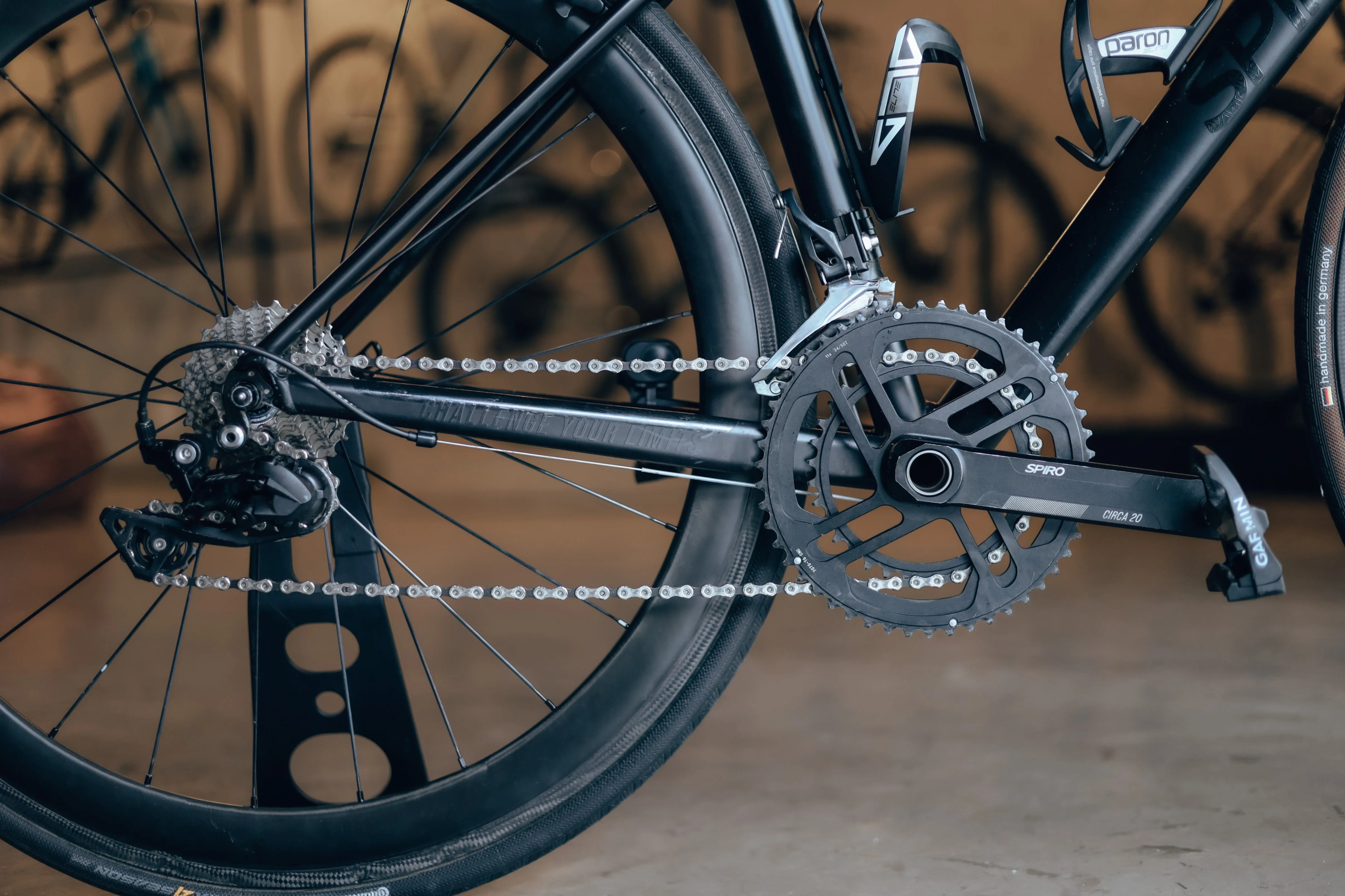 Bicicleta de ruta SPIRO FREEDOM en aluminio y tenedor en carbono talla S con ruedas en carbono - USADA - Image 2