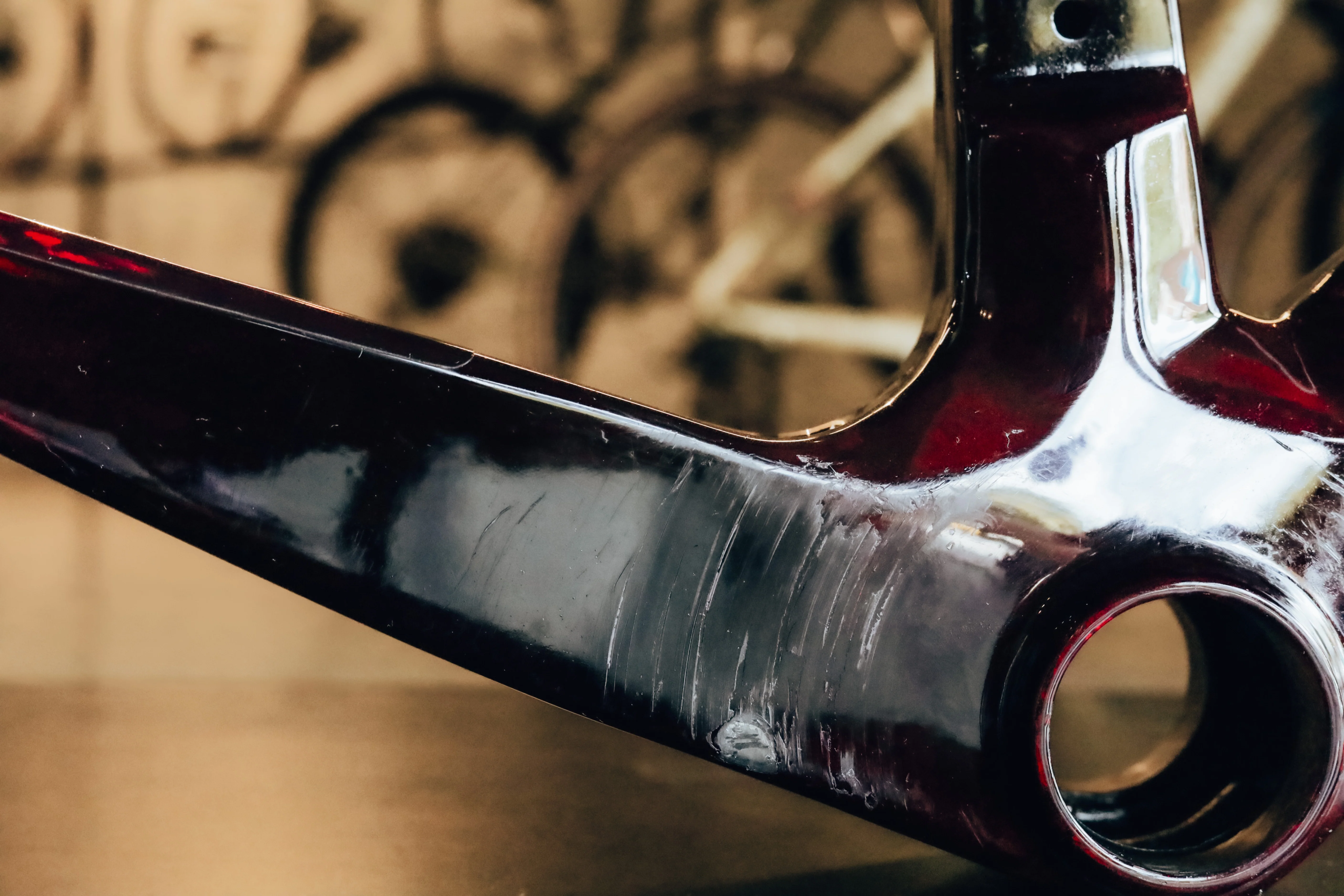 Marco o bicicleta de ruta LEGEND SIKI en carbono talla XS - USADA - Image 3